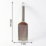 Fine stainless steel surface of carrot grater for smooth shredding