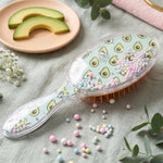 Compact Soft Cushion Hair Brush, ideal for both home and travel use.