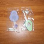 Assorted colorful designs of foldable pocket fans in mix colors