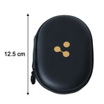Earbud protective carrying case for wireless headphones