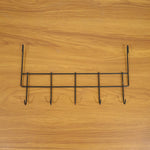 multi hook door organizer rack