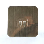 Adhesive wall hook white background for versatile use