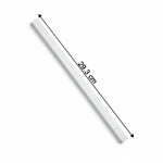 Long clear hot melt glue stick measuring 29 cm for adhesive needs