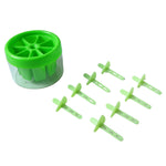 Ice candy mold set with easy release mechanism