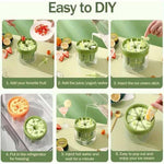 Plastic popsicle maker molds suitable for kids
