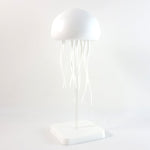 Colourful LED jellyfish lamp creating ambient lighting for home