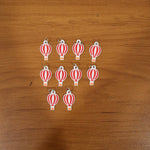 Cute and durable hot air balloon bag charms for gifts