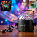 Vibrant LED Disco Light Projector illuminating a room with dynamic effects.
