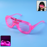 LED Light-Up Party Glasses showcasing built-in bright LED lights