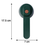 Lightweight handheld electric lint remover for travel and home