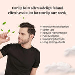In'lief creamy lip balm providing natural nourishment and moisture