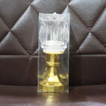 Premium quality lotus flower LED decorative lamp glowing softly