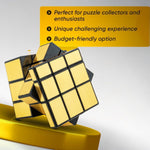 Kids playing and focusing on solving the Magic Puzzle Cube