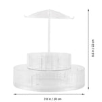 360 degree rotating cosmetic stand