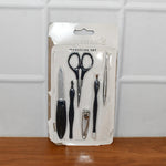Portable manicure and pedicure grooming kit ready for travel