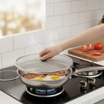 Durable stainless steel food net cover for kitchen use