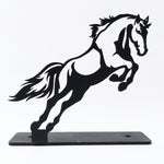 Elegant horse figurine sculpture for workspace or living room