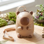 Portable personal cooling mini fan for travel and heat relief