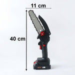 Rechargeable mini chainsaw for small branch cutting