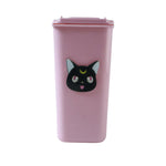 Mini trash can pen stand for office or study table