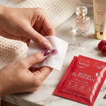 Single-use nail remover wipe for quick application