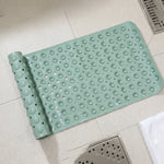 Waterproof shower safety mat with suction cups