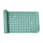 Bathroom floor safety mat with suction cups