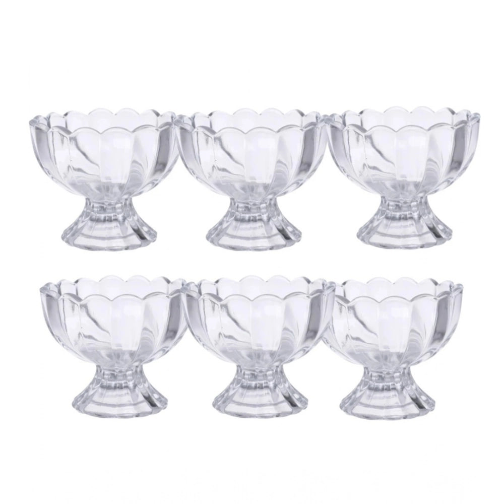 Unbreakable Plastic Dessert And Ice Cream Bowls €“ Set of 6 for Serving Salad, Fruits And More (Color: Assorted )