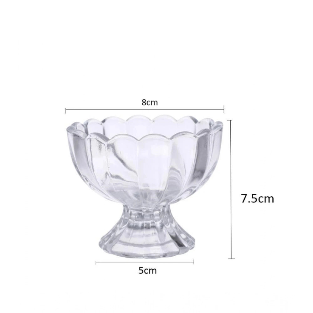 Unbreakable Plastic Dessert And Ice Cream Bowls €“ Set of 6 for Serving Salad, Fruits And More (Color: Assorted )