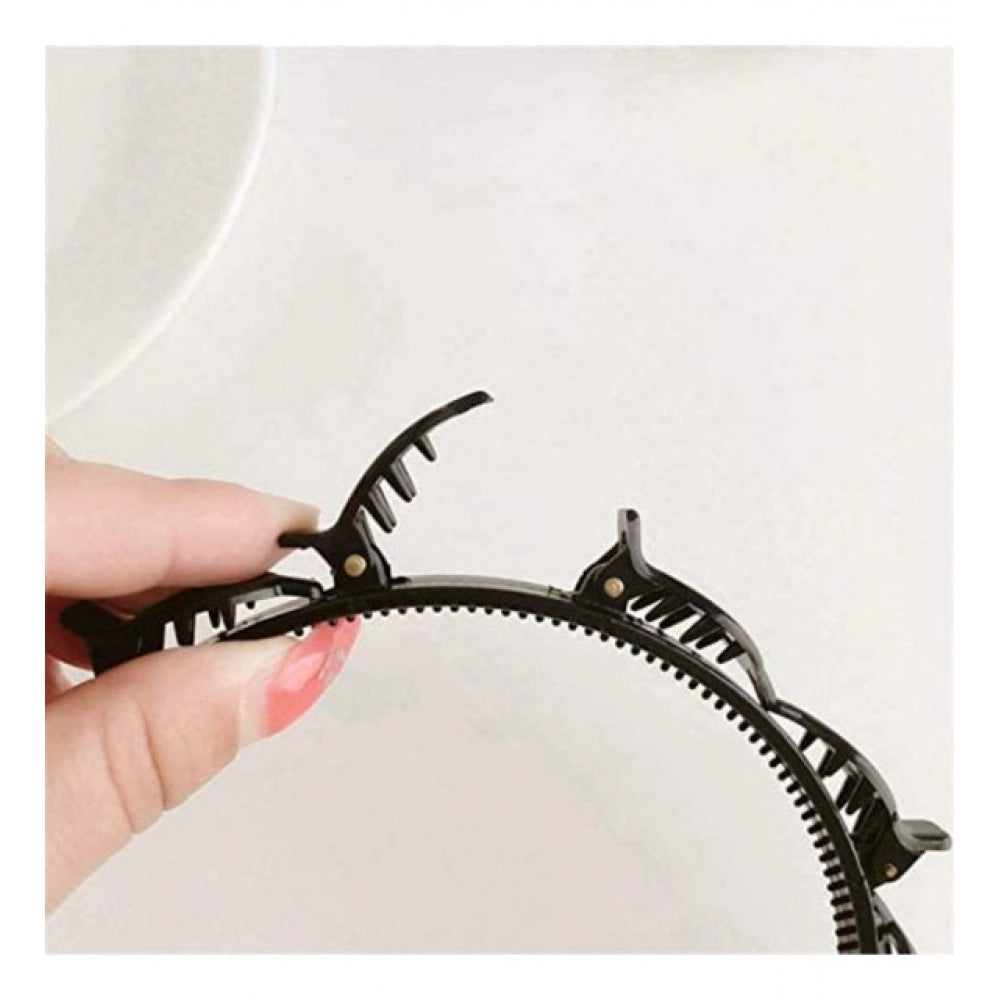 Pack Of 3_Hair Clips for Girls And Ladies €“ Stylish Accessories (Color: Black)