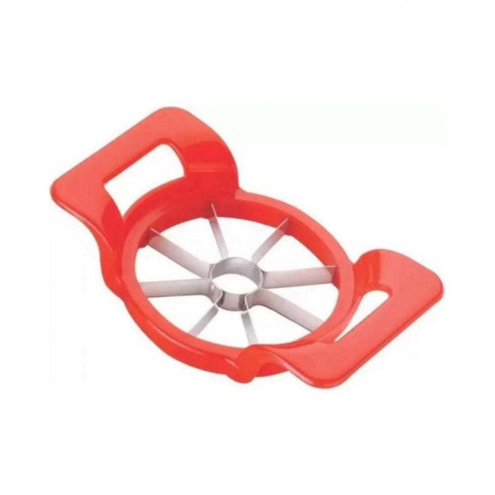 Pack Of 3_Apple Cutter €“ Stainless Steel Fruit Slicer And Corer for Quick Cutting (Color: Assorted )