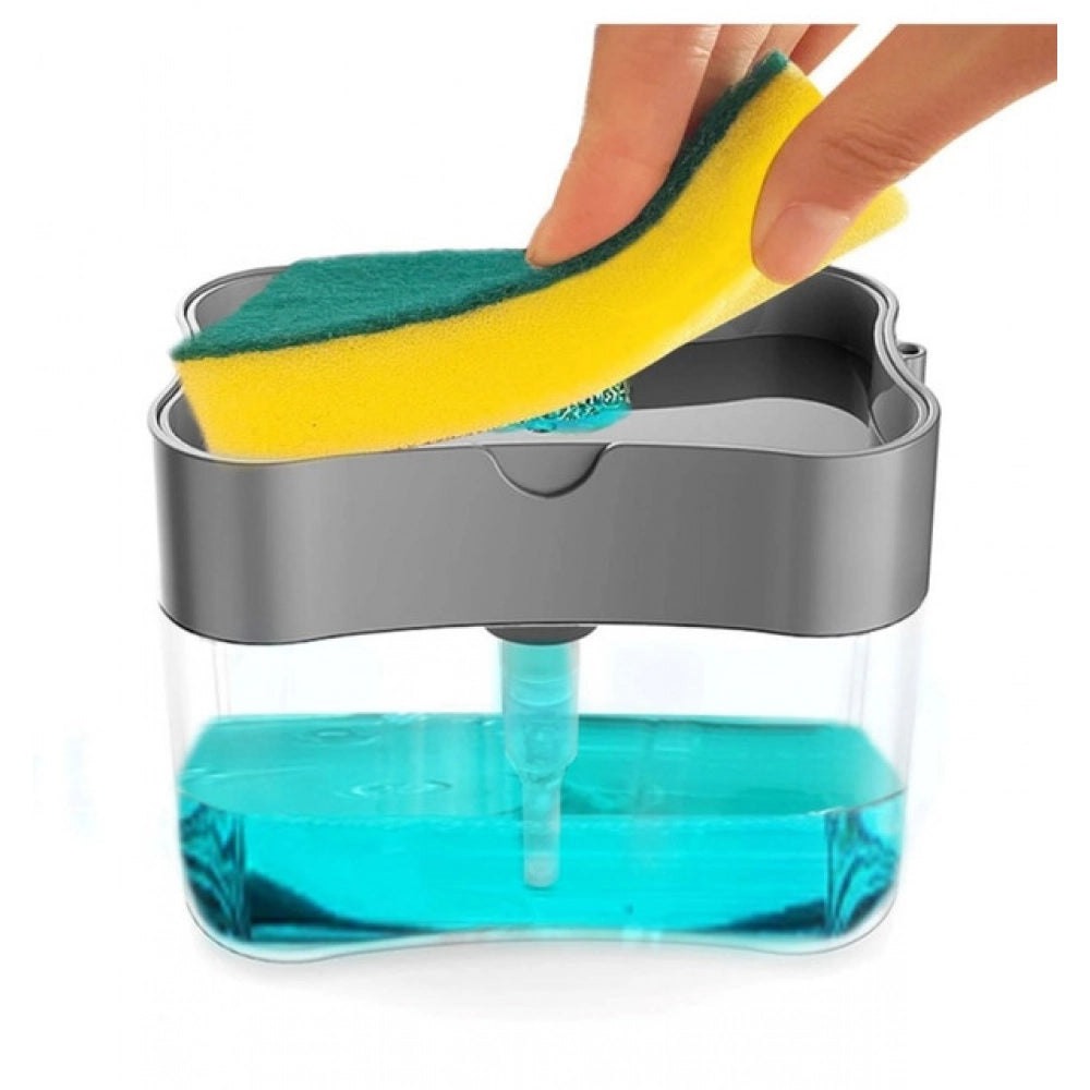 Pack Of 4_Soap Pump Dispenser €“ Refillable Liquid Soap And Lotion Bottle (Color: Assorted )