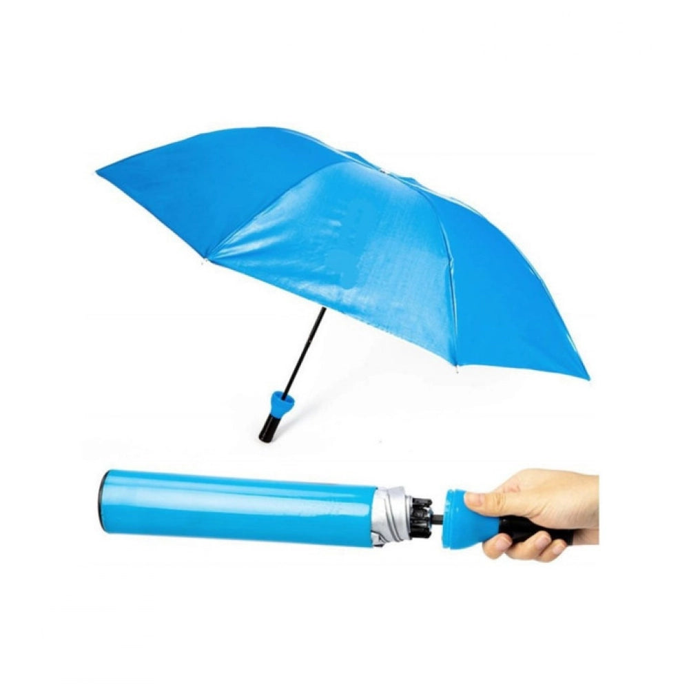 Bottle-Shaped Umbrella €“ Compact Foldable Rain Protection (Color: Assorted )