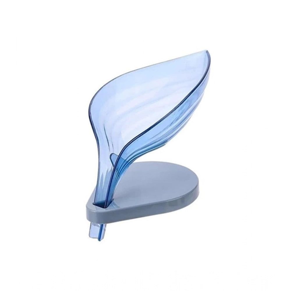 Pack Of 2_Leaf-Shaped Soap Holder €“ Stylish Bathroom Soap Dish (Color: Assorted )