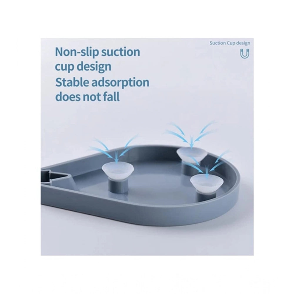 Pack Of 2_Leaf-Shaped Soap Holder €“ Stylish Bathroom Soap Dish (Color: Assorted )