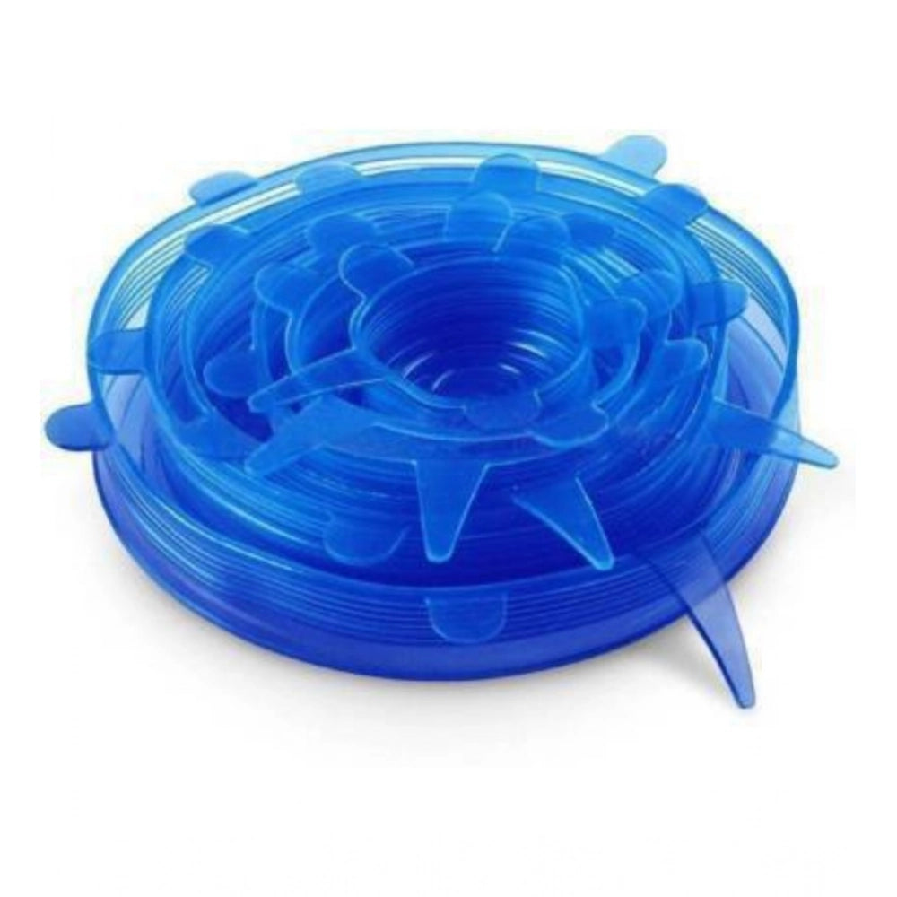 Pack Of 2_Silicone Lids €“ Reusable Stretchable Covers for Bowls And Containers (Color: Assorted )