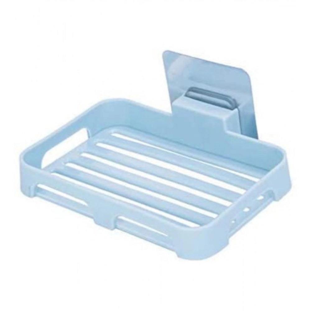Pack of 5_Magic Sticker Soap Holder €“ Wall-Mount Soap Organizers (Color: Assorted )