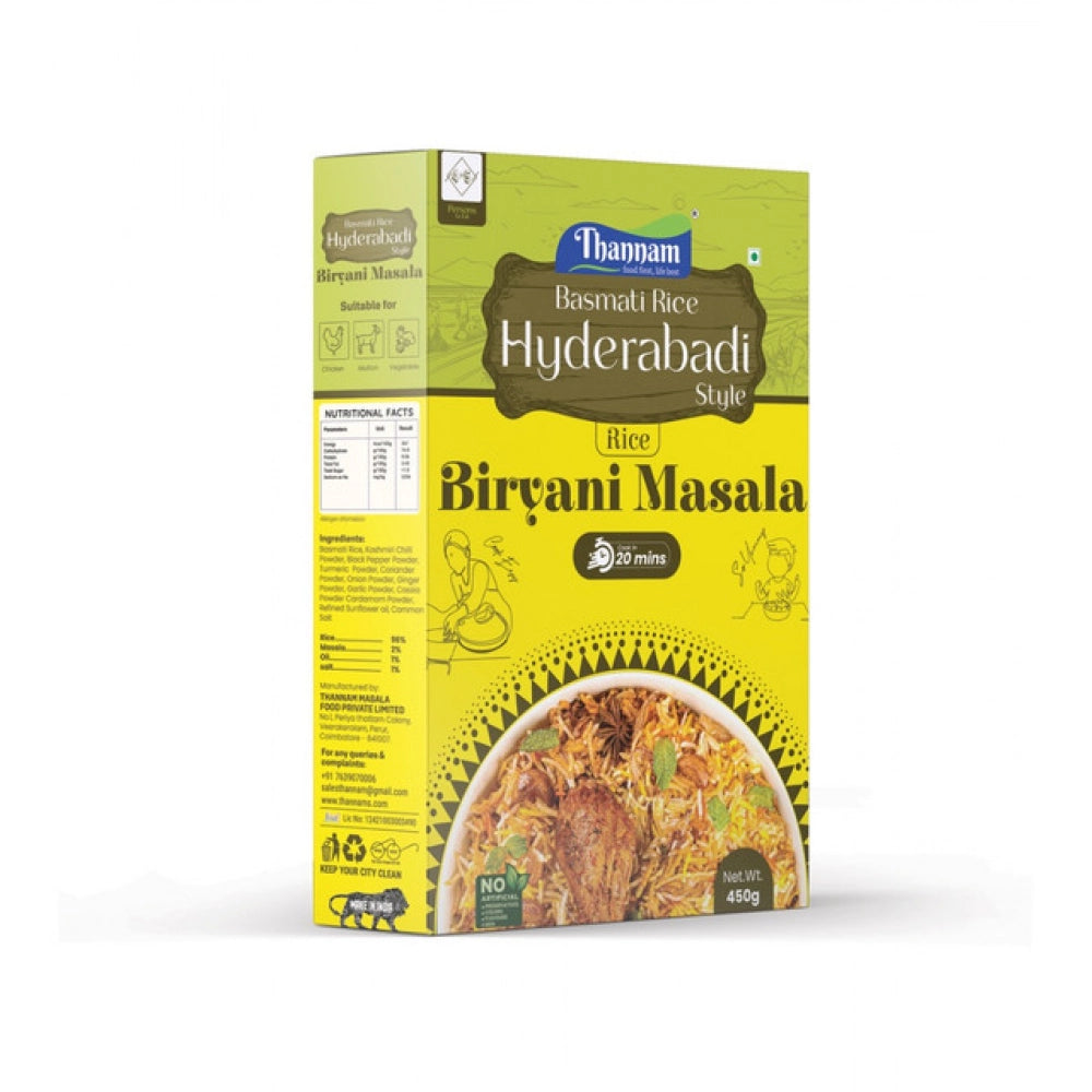 Thannam Hydrabad Biryani Masala Powder With Rice (450GM)