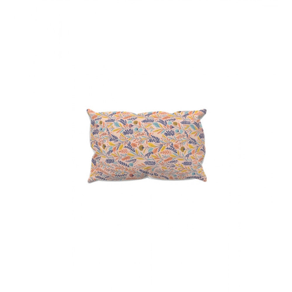 Microfiber Floral Printed Single Bedsheet with 1 Pillow Cover (Multicolor)