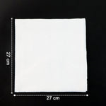 Luxe soft and absorbent disposable tissue napkins for table setting