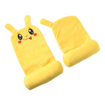 Comfortable baby pillow placed on crib mattress