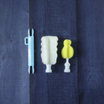 Reusable bottle washing brush for household cleaning