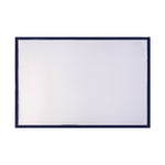 Flat laid heat-resistant ironing mesh press cloth showing its size and weave pattern
