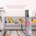 Aromatic Rajnigandha spray bottle for odor neutralization