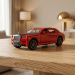 Design details of the miniaturized luxury car model