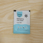 Daily hygiene use of Snow veil wet wipe