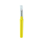 Embroidery seam ripper tool with safety cap