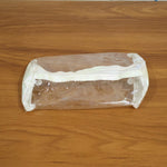 Clear zipper pencil case organizer for travel
