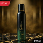 Stylish packaging design of Signature Charge deodorant spray