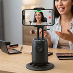 Automatic tracking mobile holder for reels and content creation